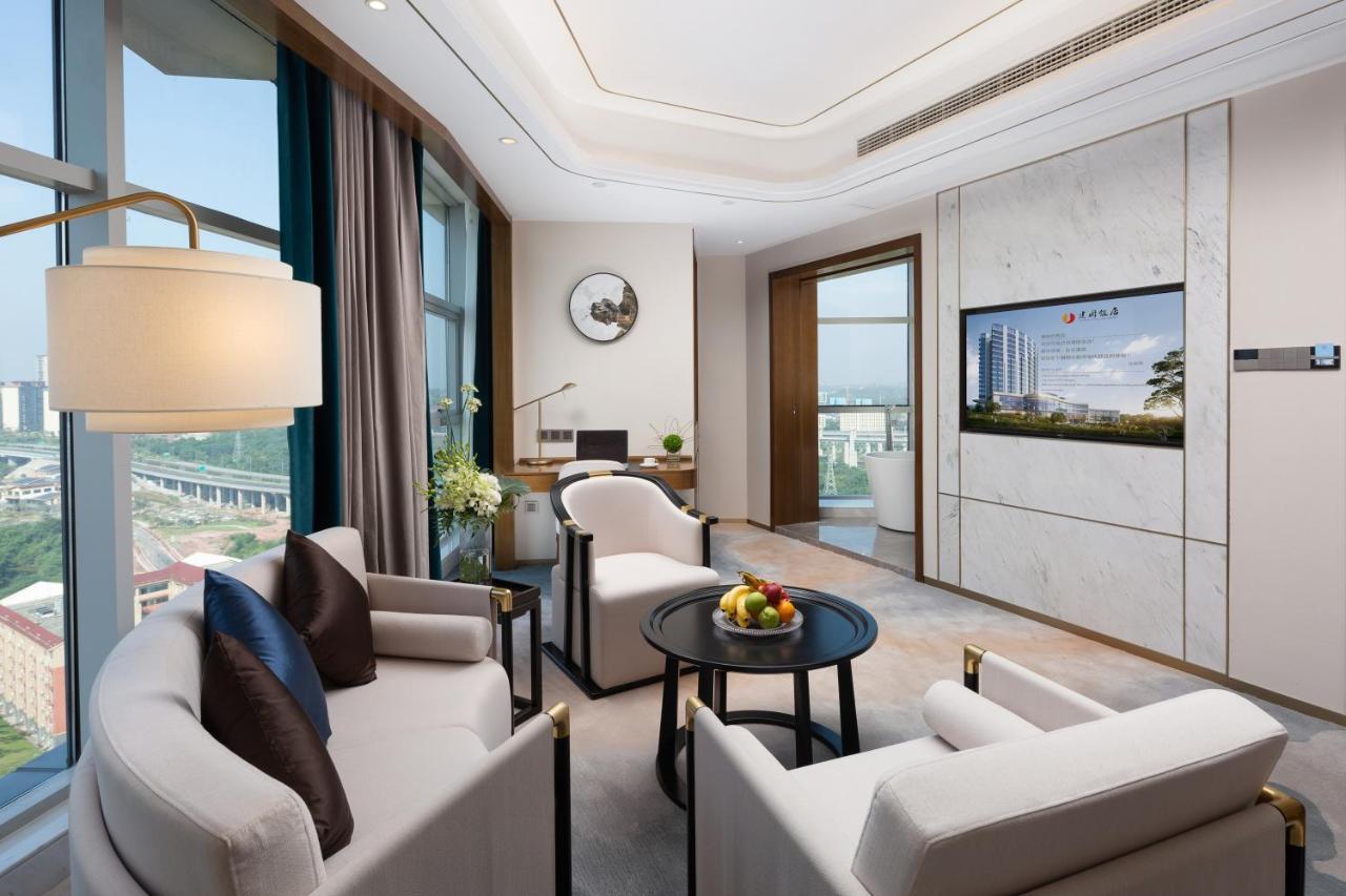 Luzhou Jianguo Hotel Exterior foto